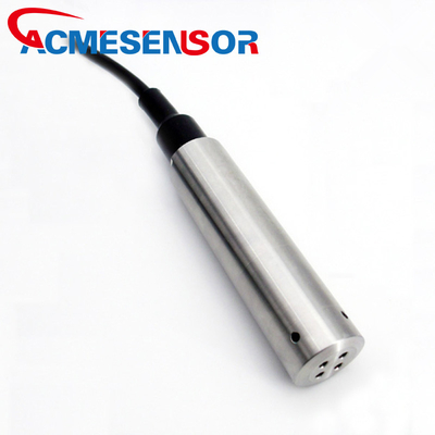 AcmeSensor daleki zakres pomiarowy czujnik poziomu wody w zbiorniku czujnik poziomu paliwa zatapialny czujnik głębokości studni 4-20ma RS485 0-10V